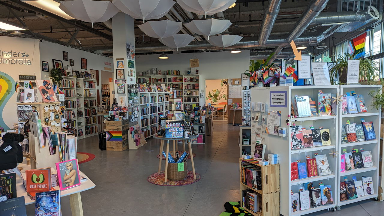 Become a member of Under the Umbrella Bookstore